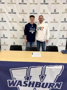 Topeka Hayden All Around Athlete Kade Mitchell Signs With Washburn — image 2